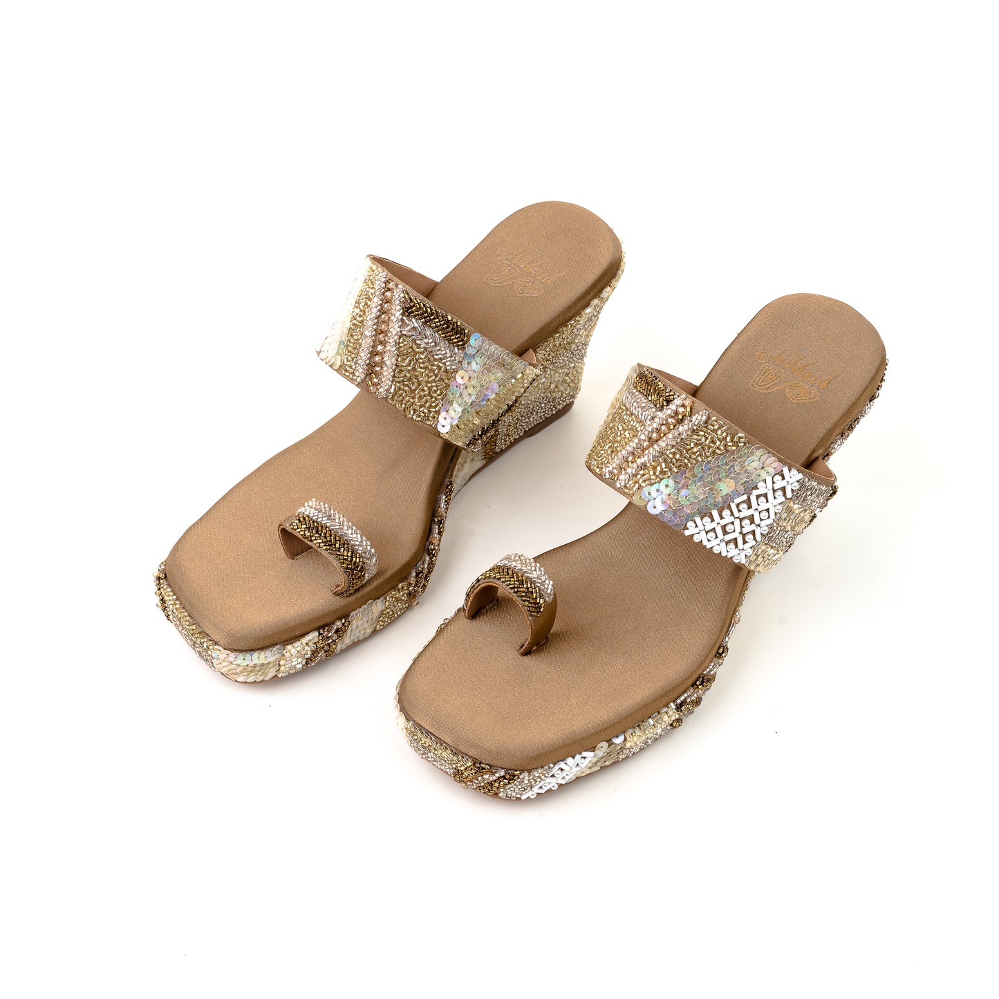 Embroided Bridal Strap & Toe