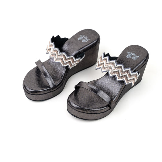 Zig Zag Embroidered