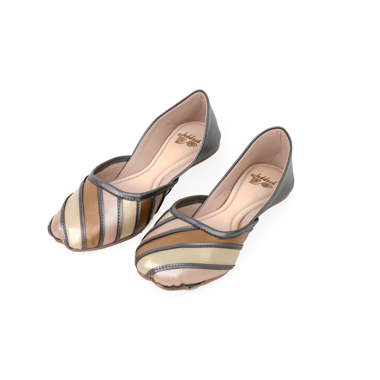 Casual Multi-Colored Straps Mojari