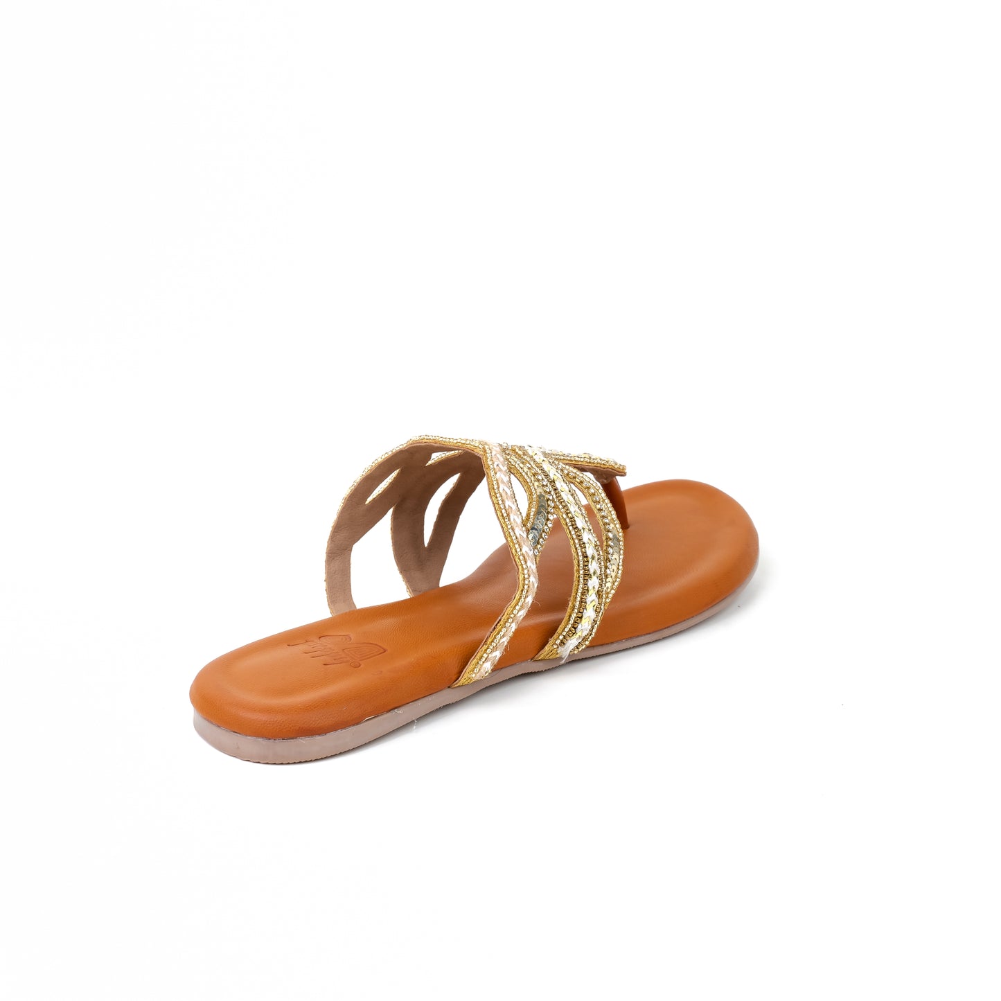 Embriodered Lace V-strap