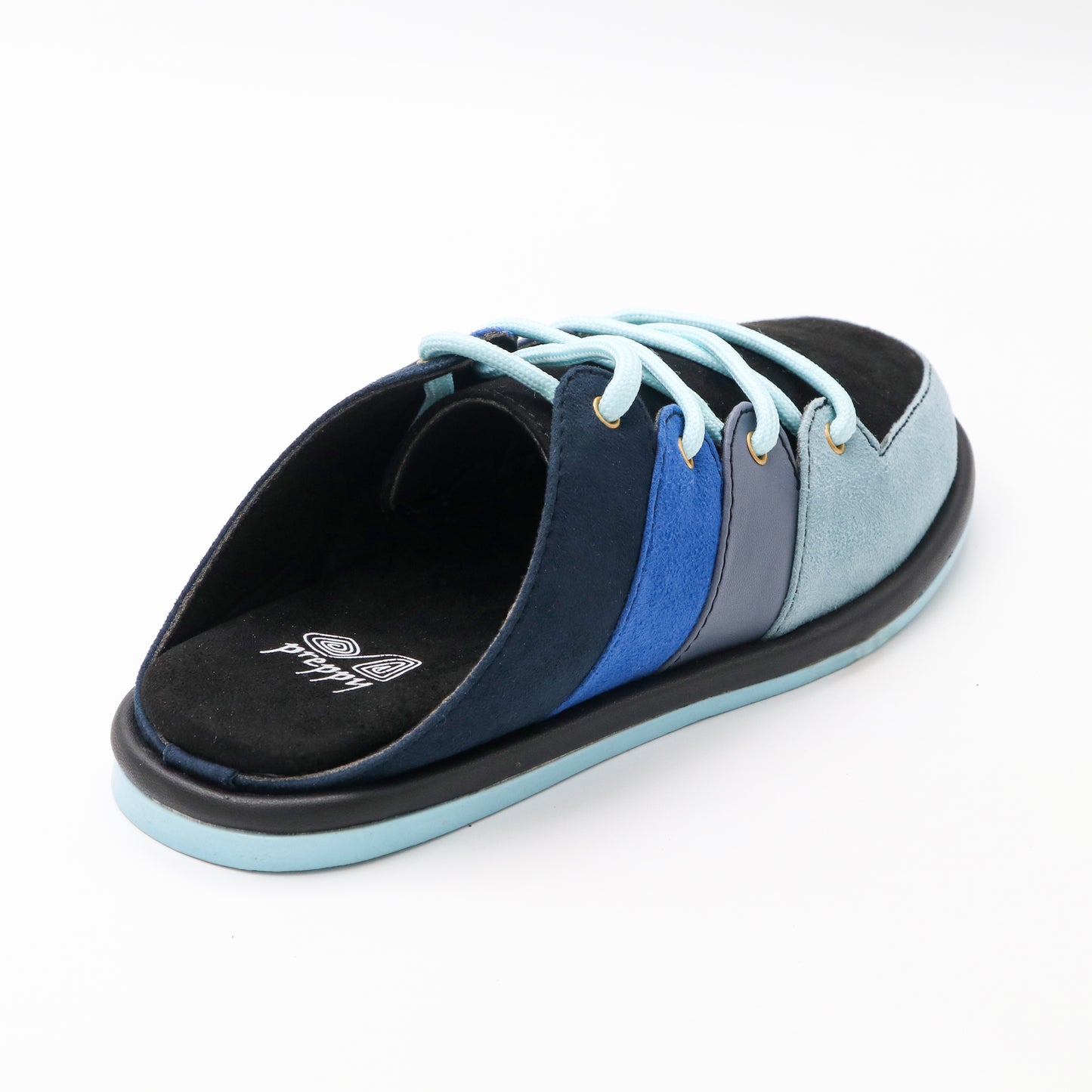 Laceup slipon sneakers