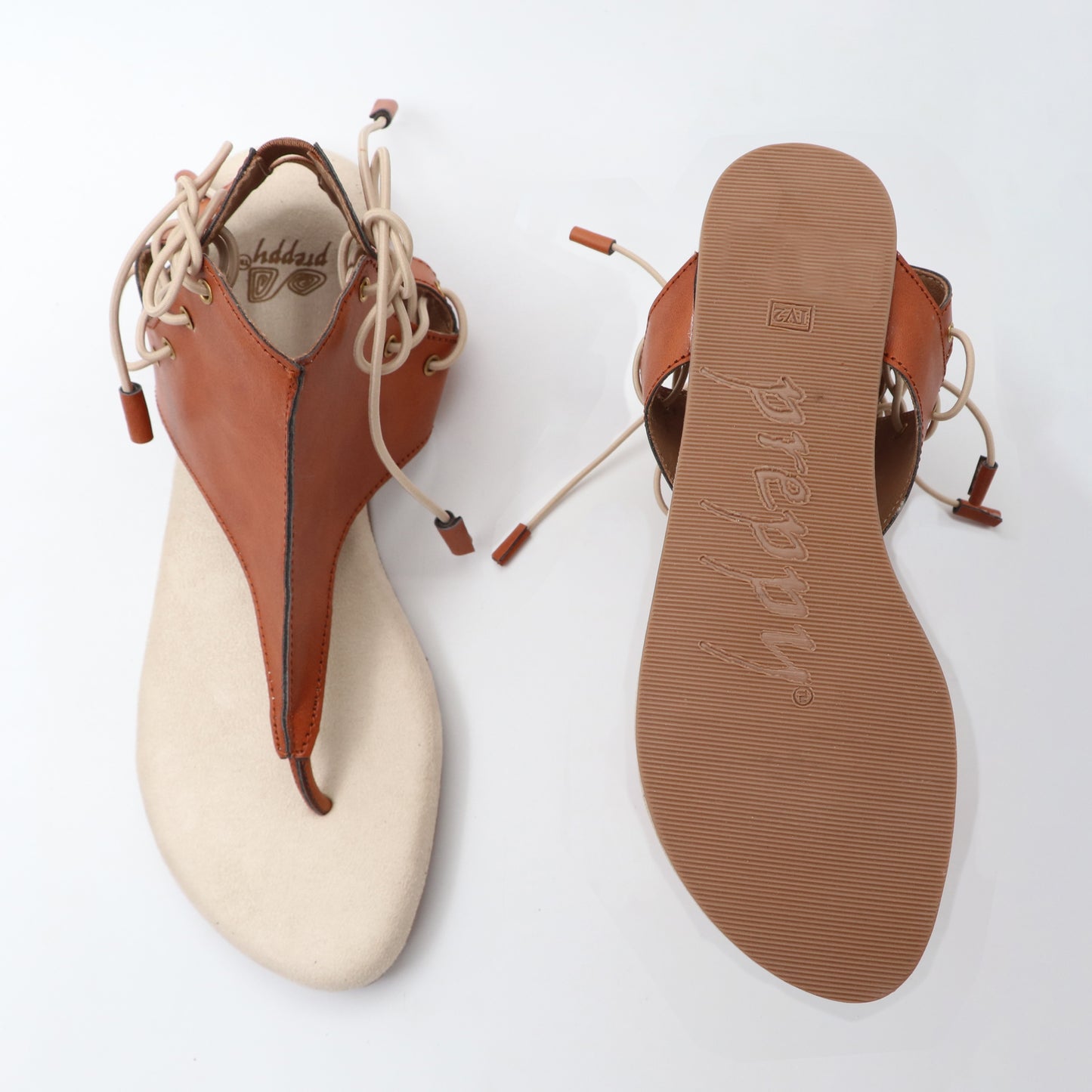 Lacy tow tone gladiator