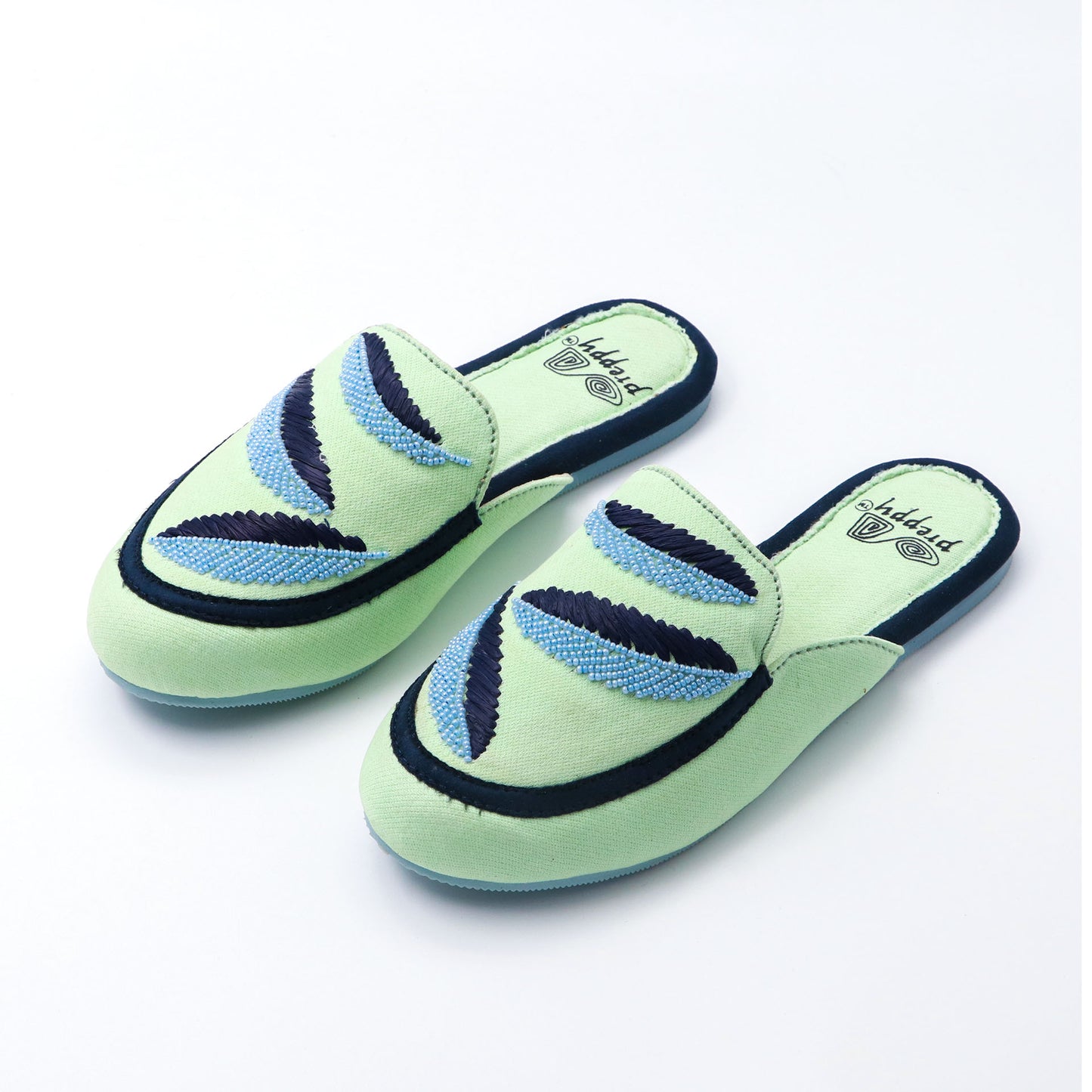 Denim clogs