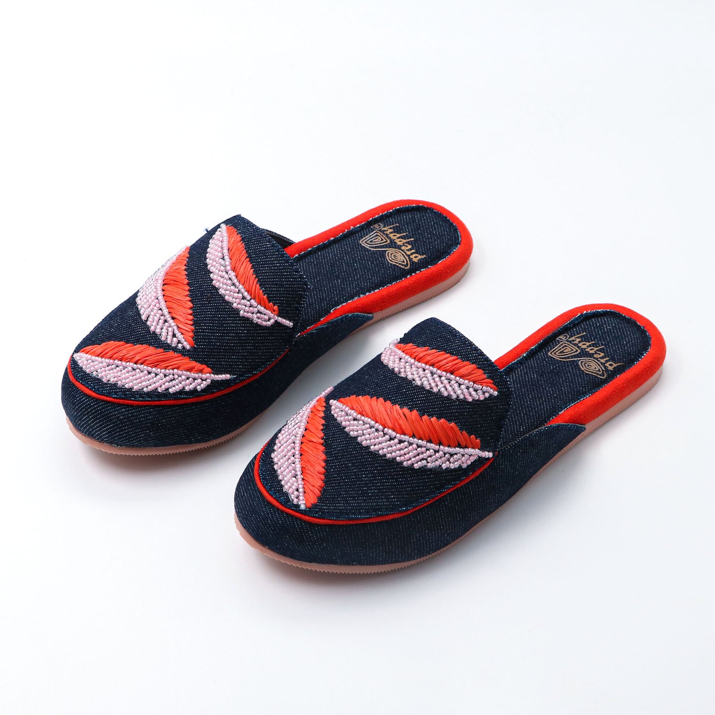 Denim clogs