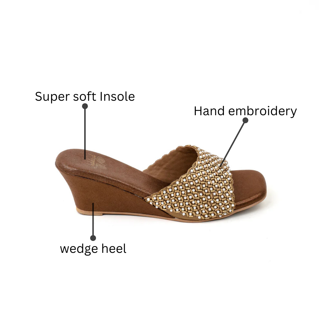 Studded Heel Sliders