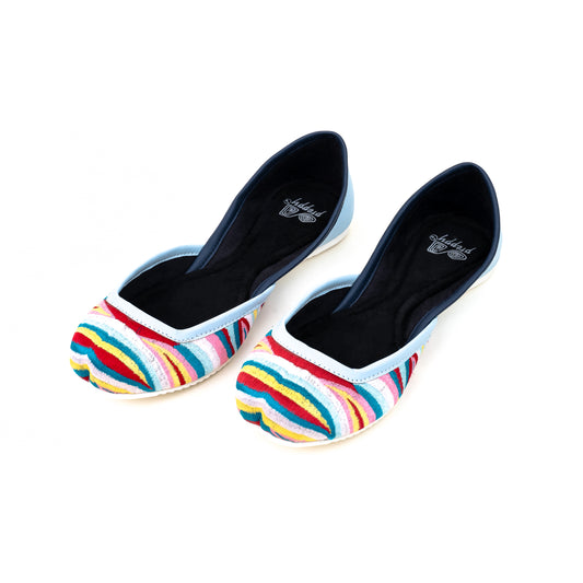 Abstract Multi Colored Mojari