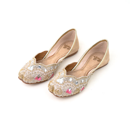 Mirror Studded Mojari