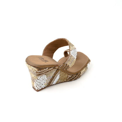 Embroidered Bridal Strap & Toe