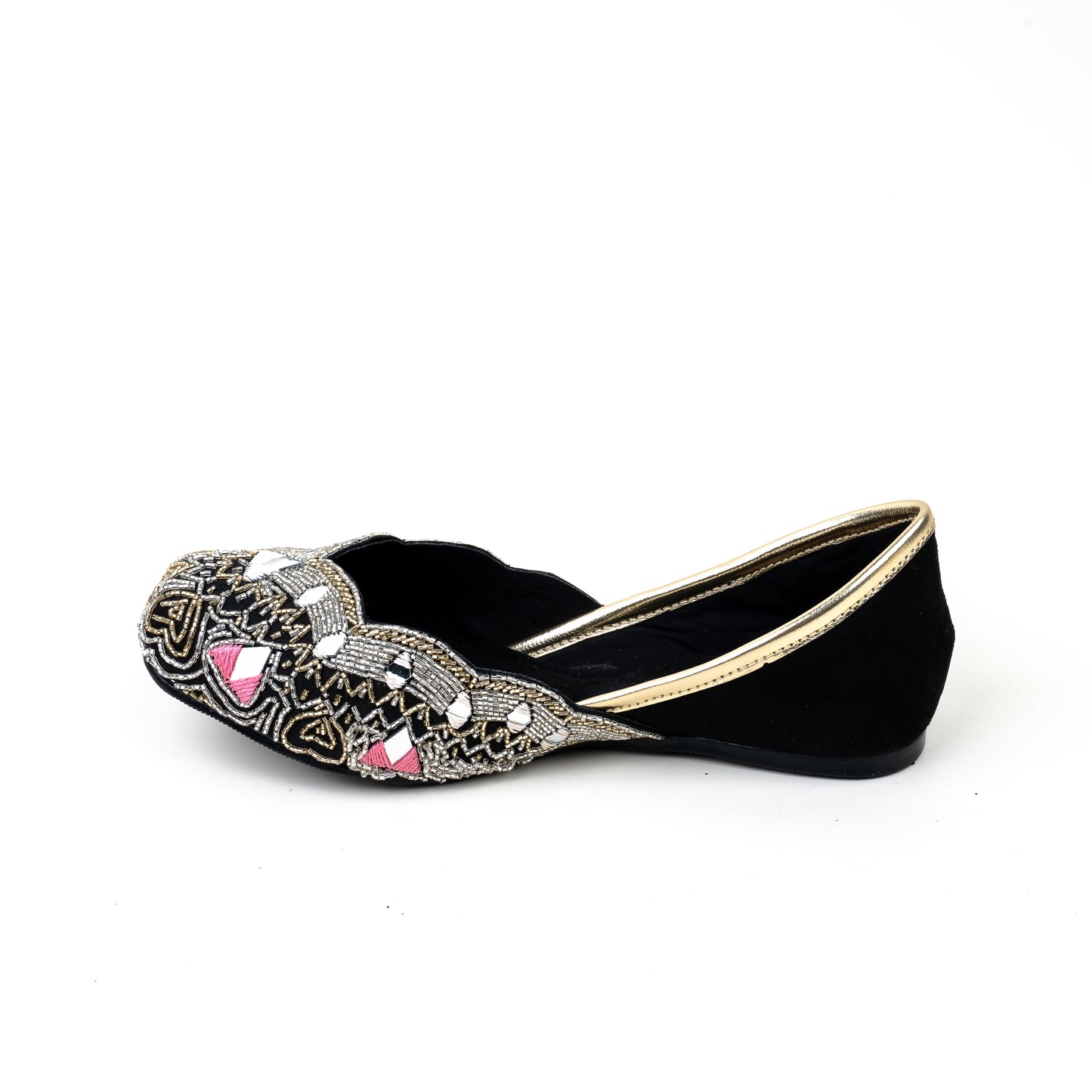 Mirror Studded Mojari