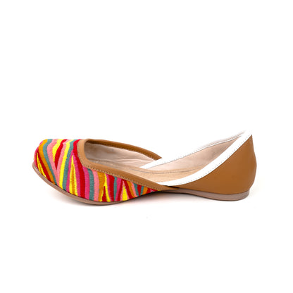 Abstract Multi Colored Mojari