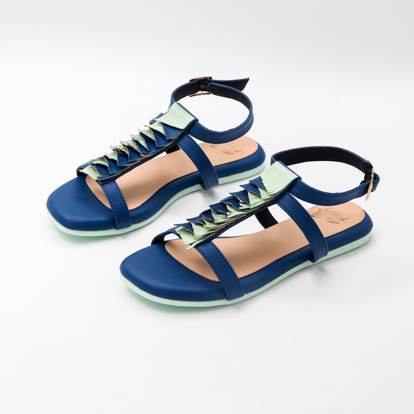 Fancy layered sandal