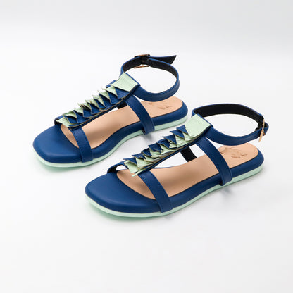 Fancy layered sandal
