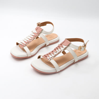 Fancy layered sandal