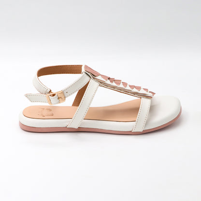 Fancy layered sandal