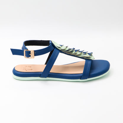 Fancy layered sandal