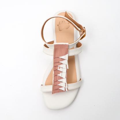 Fancy layered sandal