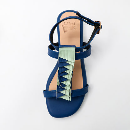 Fancy layered sandal