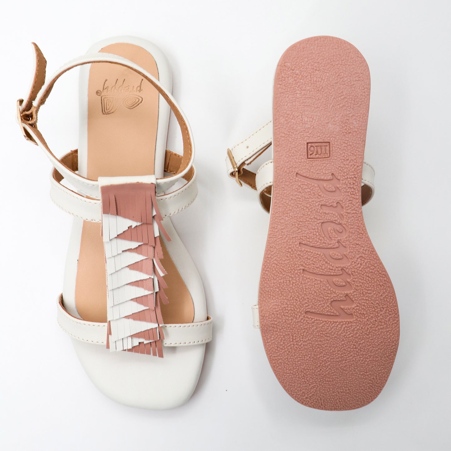 Fancy layered sandal