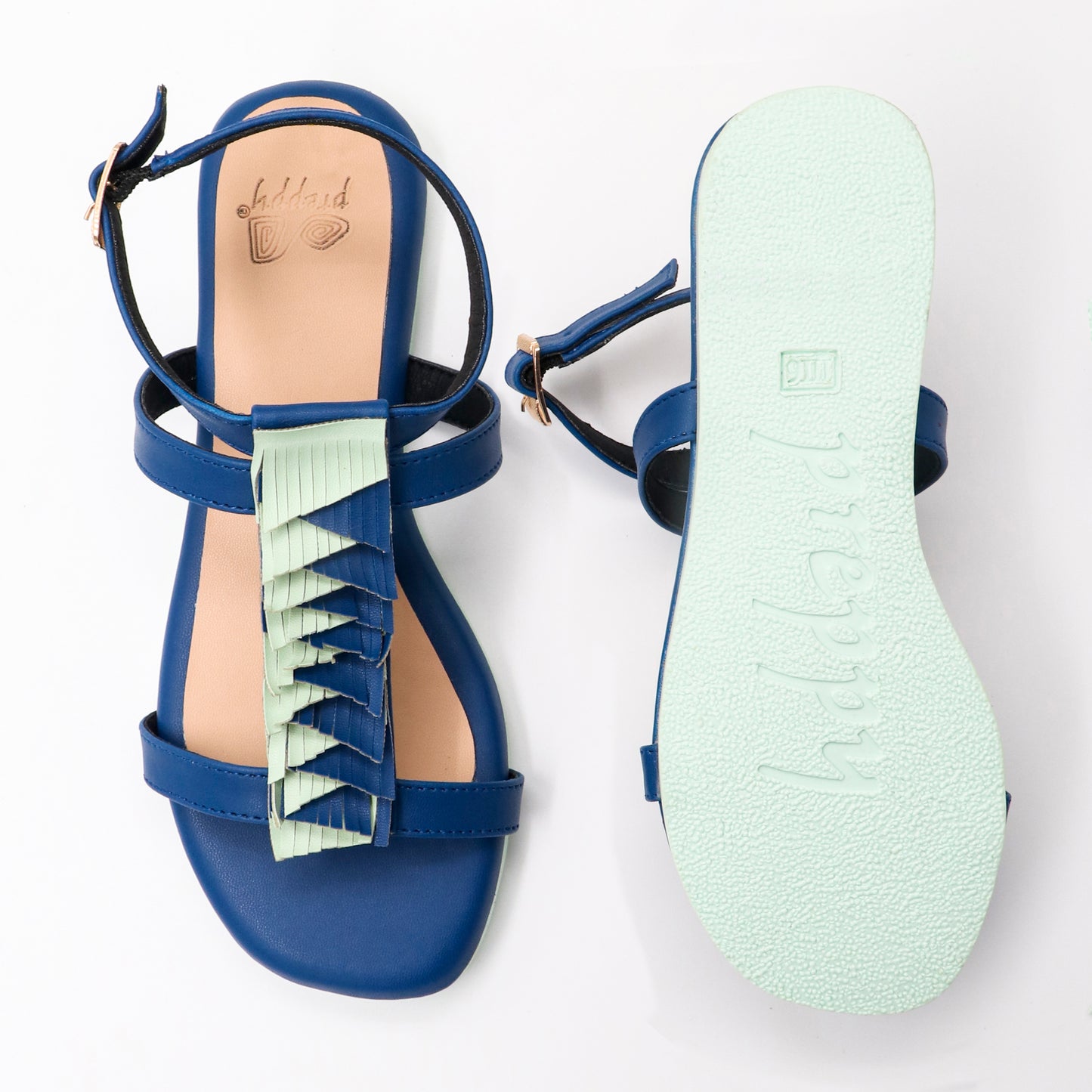 Fancy layered sandal